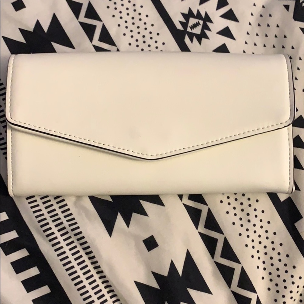 White wallet